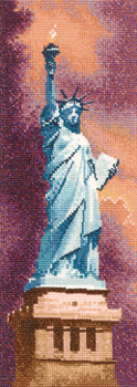 Cross stitch Statue of Liberty