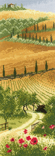 Tuscany in cross stitch