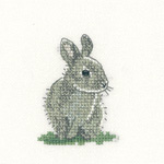 Cross stitch Baby Rabbit