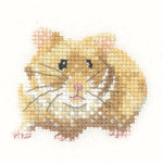 Cross stitch hamster
