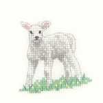 Cross stitch lamb
