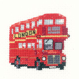 Cross stitch London Bus