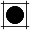 Counted cross stitch chart symbol