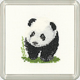 Cross stitch panda