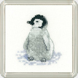 Cross stitch penguin