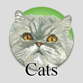 Cross stitch cat kits