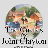 Circles in cross stitch by John Clayton