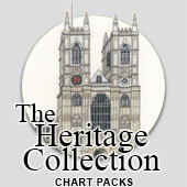 Heritage Collection cross stitch charts