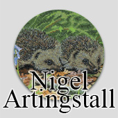 British Wildlife Cross Stitch by Nigel Artingstall